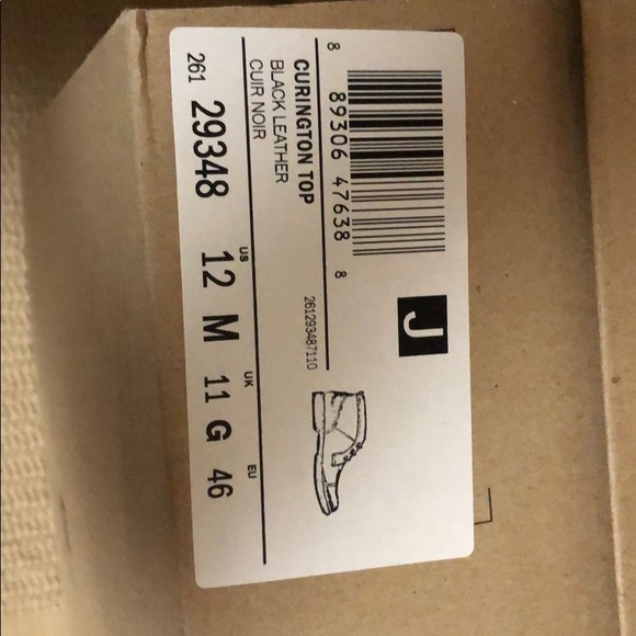 Men’s Clark’s Black Currington Boots - Picture 3 of 3